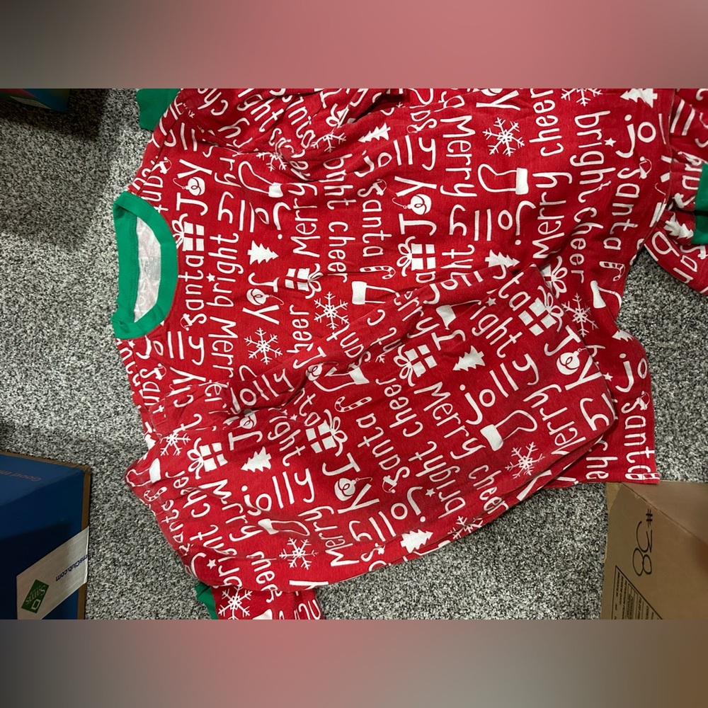 Adult carters family pjs